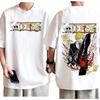 One Piece Sanji "Black Leg" Diable Jambe Graphic T-Shirt, Unisex Oversized Streetwear Casual Cotton T-shirt