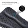 Foldable Motorcycle Seat Cushion,High Elasticity Gel 3D Honeycomb Comfortable Breathable Shock Absorption for Long Ride Seat Cushion