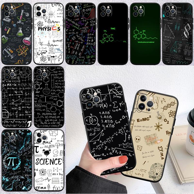 RP17 Chemical Maths Equation Formula Phone Case for OPPO A3 Pro A72 A74 A76 A77 A77S A78 A79 A94 A95 A18 A40M A58