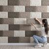 PU Stone Wall Panel, 10 Mm, Realistic Brick Pattern, Anti-mould and Moisture-proof, Waterproof and Washable, Suitable For/outdoo