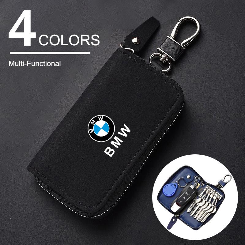 For BMW F10 F30 E39 X1 X2 X3 X4 X5 X6 Blocking Motorcycle Key Signal Blocker Pouch Multi-Color Anti-Theft Zipper Key Storage Bag