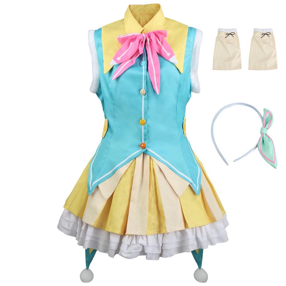 Sekai Colorful Project Stage Kusanagi Nene Cosplay Wig Miku Performance Costume