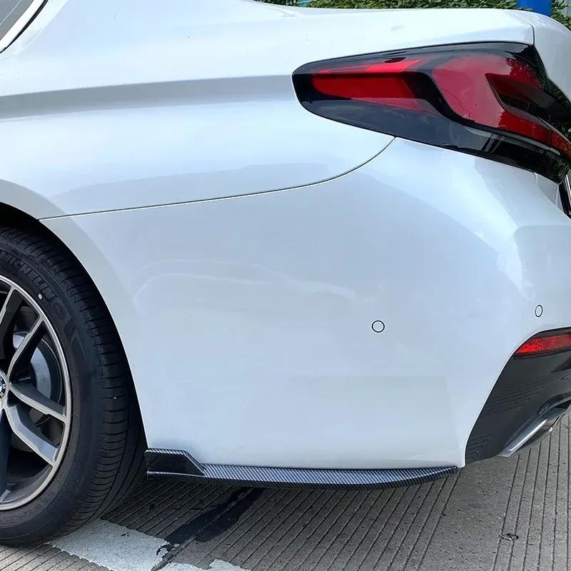2 шт. Уголки на задний бампер для BMW 5 серии G30 M-Tech 525i 530i 540i 2017- Диффузор Сплиттер Обвесы
