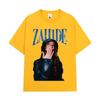 Zahide Merch Модная унисекс футболка с графическим принтом, высококачественный чистый хлопок, свободный крой, короткий рукав, стиль Харадзюку, для женщин и мужчин