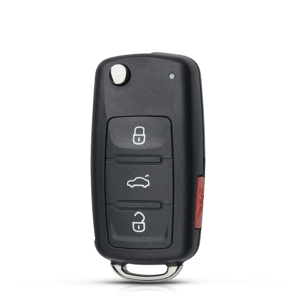 2/3/4 кнопки автомобильный дистанционный ключ чехол брелок для Volkswagen VW Beetle CC GTI Tiguan Golf Jetta Passat Sagitar Polo MK6 для SEAT Skoda Octavia