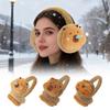 Капибара Наушники с тремя выражениями Теплые наушники Модные накладки на уши Зима