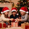 Рождественская вязаная шапка милый помпон взрослые дети мягкая шапочка шапка Санты новогодний праздник детский подарок Navidad Noel Xmas украшение