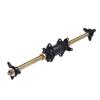 750mm 29 Inch Go Kart Rear Axle Assembly with Frame Fixing Bracket and Bolt Hub Flanges for ATV Off Road Vehicles Drift