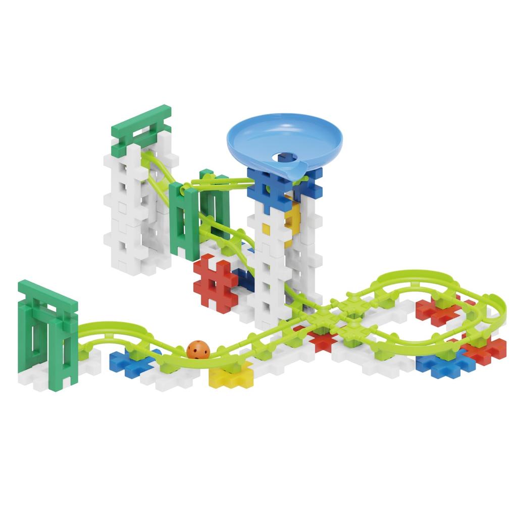 Gakken New Block Rolling Cue Spiral Tower DX Set 83751