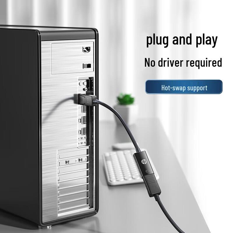 HP DisplayPort to HDMI 4K Adapter Cable