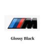 PPO M Logo Car Body Side Badge Body Rear Trunk Decor Sticker Car Modification Accessorie BMW M Power X1 X3 X5 X7 E71 MINI QB4