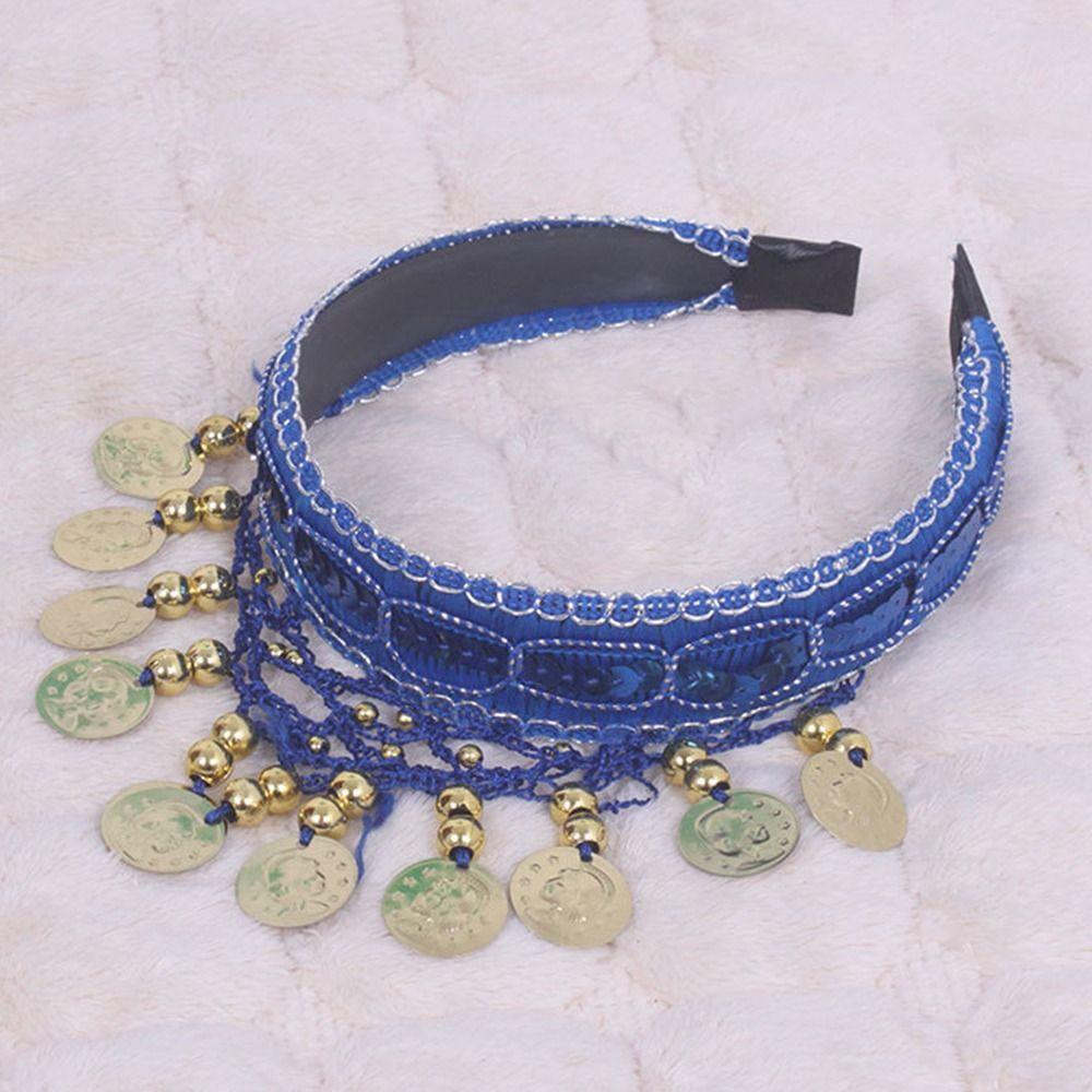 Костюмы для восточных танцев Головные уборы Аксессуары для сценических выступлений Индийский танец Вставляемый в прическу