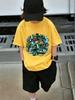 Gwen Ben 10 Short Sleeve T Shirt For Kids Summer Cute Cartoon Crewneck 3-14 Years