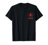 Deus Lo Vult Templar Knight Costume Cross I Deus Vult T-shirt