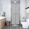 VidaXL Shower Door Shower Cabin Door Bathroom Accessory Shower Wall Home Interior ESG Frosted 148798