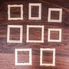 Realistic Wood Zakka Realistic Pretend Play Display Picture Frame Model Toy Vintage 1:12 Doll House