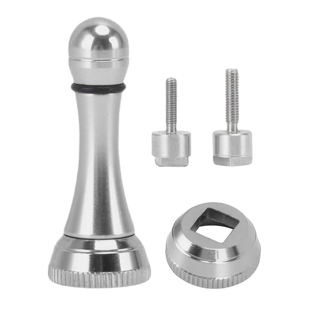 Fishing Reel Balance Rod Anti Collision Aluminum Alloy Weighted Balance Rod Fishing Accessory Silver