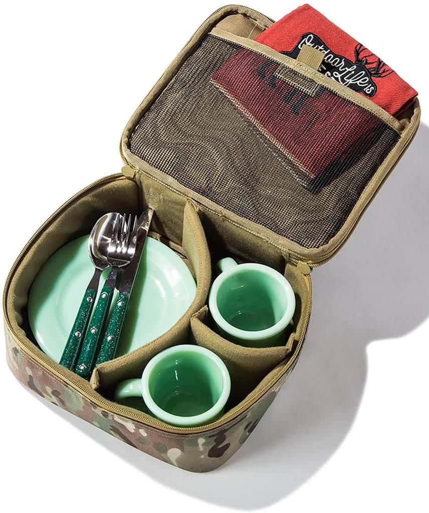 Сумка полутвердая сумка для снаряжения OCB2022CM Multi Camo [Oregonian Camper]