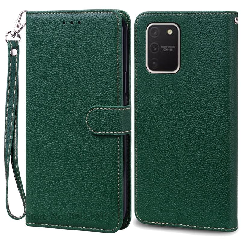 Для Samsung Galaxy S10 Lite Чехол G770F Силиконовый Роскошный Кожаный Флип Чехол Для Samsung S10 Lite Чехол Galaxy S10Lite Чехол-кошелек