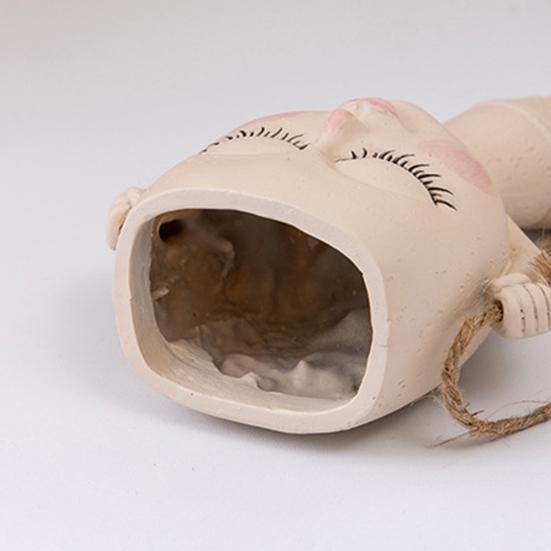 Цветочный контейнер-горшок, гимнастическая кукла, дизайн в скандинавском стиле с подвесными веревочными горшками, креативный сочный цветочный горшок, товары для дома