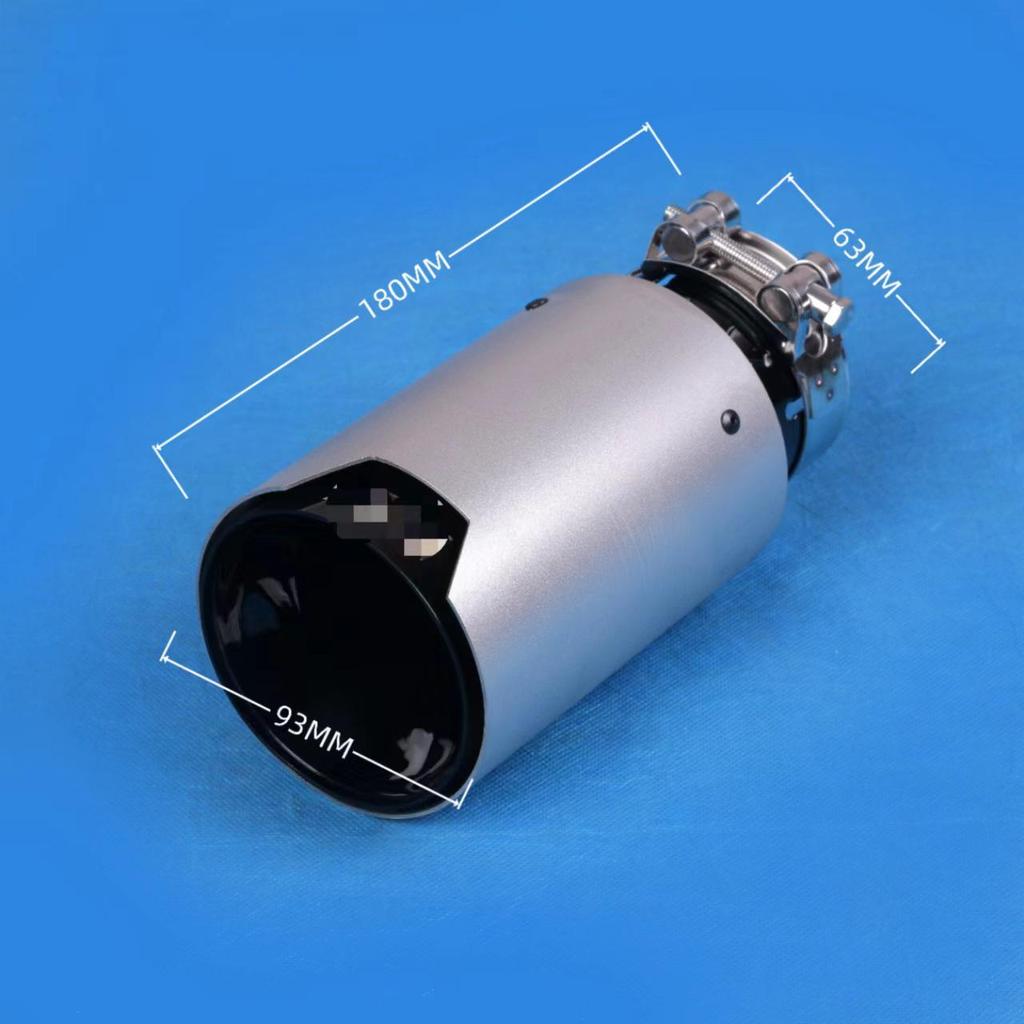 Модификация выхлопной насадки BMW M2/M3/M4 Титан Черный и Синий Углеволокно