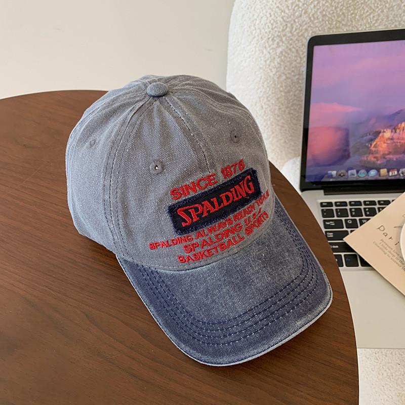 Color Trendy Unisex Block Duckbill Hat With Spacious Brim For Smaller Look Face