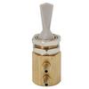 Dental Chair Unit 4 Holes Foot Valve Copper Dental Foot Control Pedal Switch Valve Part Accessory