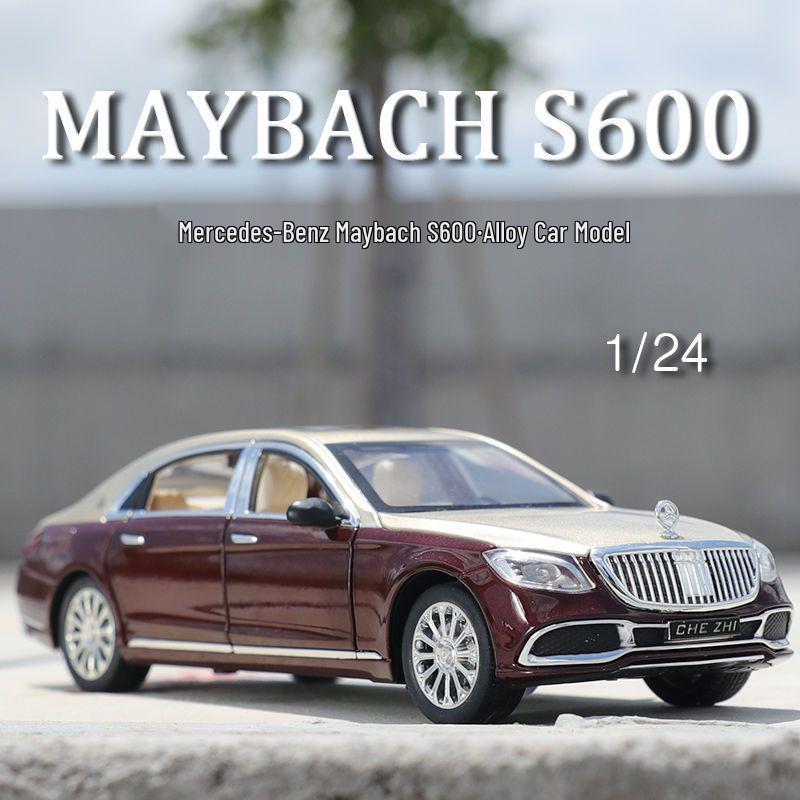 1:24 Mercedes-Benz Maybach S680 Alloy Model Car Ornament