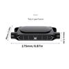 New Car Seat Fan 3000mAh Charging High-power 3-speed Car Cooling Fan Used For Rear Seat Ventilation Portable Car Fan Comfortable For Summer Trave
