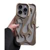 Премиальный чехол для отвода тепла Flame Hollow для iPhone 16/iPhone 15 Pro Max - Гальванизированная мягкая накладка с защитой от падений