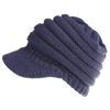 Fashionable Women's Messy Bun Beanie With Soft Stretch Knit For Winter Comfort