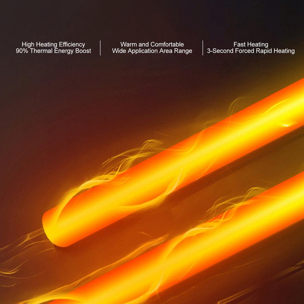 Инфракрасный обогреватель 1500 Вт для помещений и улицы, настенный, для террасы, IP65, водонепроницаемый, площадь покрытия 30 кв. м, быстрый нагрев за 3 секунды