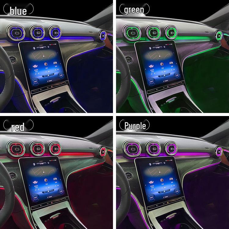 Mercedes-Benz GLC Ambient LED Interior Light Upgrade