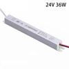 1Pcs For LED Light Strip Lamp LED Driver Power Supply 24W 36W 48W 60W 100W AC220V To DC 12V/24V Switching LED Driver Ultra Thin