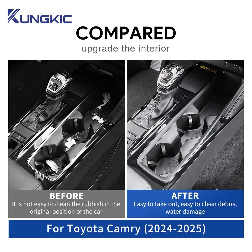 For TOYOTA Camry 2024 2025 Car Silicon Central Control Panel Holder Cup Stand Durable Anti Slip Dustproof Interior Accessories