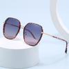 Популярная металлическая большая оправа Temperament солнцезащитные очки с двойным кольцом Trend универсальные женские солнцезащитные очки