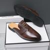 Горячая Распродажа Главная Плоская Обувь Европа Америка Мягкая Подошва Удобные Мужские Лоферы Элегантные Повседневные Мужские Кожаные Туфли
