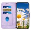 For iPhone 16 Case Flower Pattern PU Leather Phone Cover with Card Slots