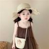 Korean Style Floral Straw Hat Spring Summer Baby Sun Hat Trendy Children Straw Hats  for Kids