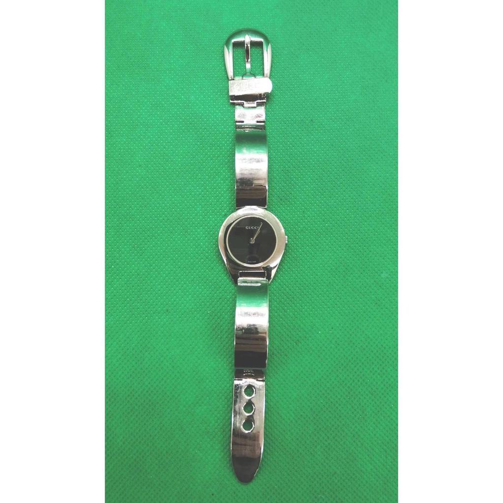 Б/у кварцевые наручные часы GUCCI 6700L с царапинами и т.д.