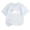 Unisex Kids Boys Girls 100% Cotton Crew Neck Short Sleeve T-Shirt, Cool Ice Hockey Graphic Casual Lightweight Tee for Children Daily Sports Outdoor We