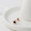 [Onm] Onm 14K Gold Pin Rose Gold Piercing Black Star (S9594090)