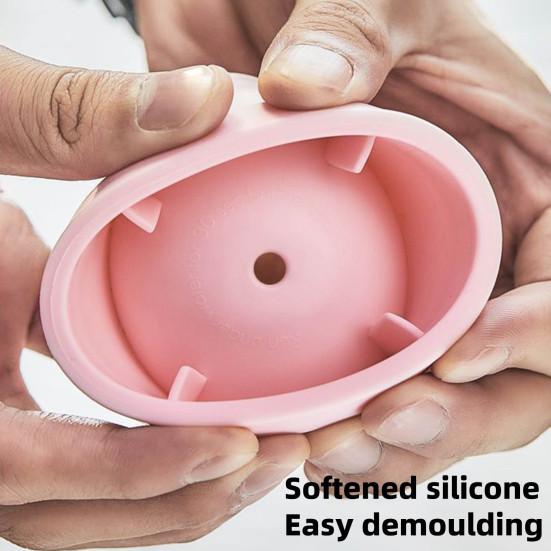 4Pcs Ice Hockey Mold with Lids Easy Release Sphere Ice Cube