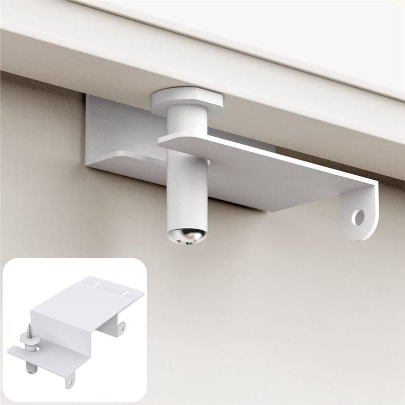 B-Est Adjustable Child Safety Door Top Lock Metal Child-Proof Design For Interior& Exterior Doors Including French Doors