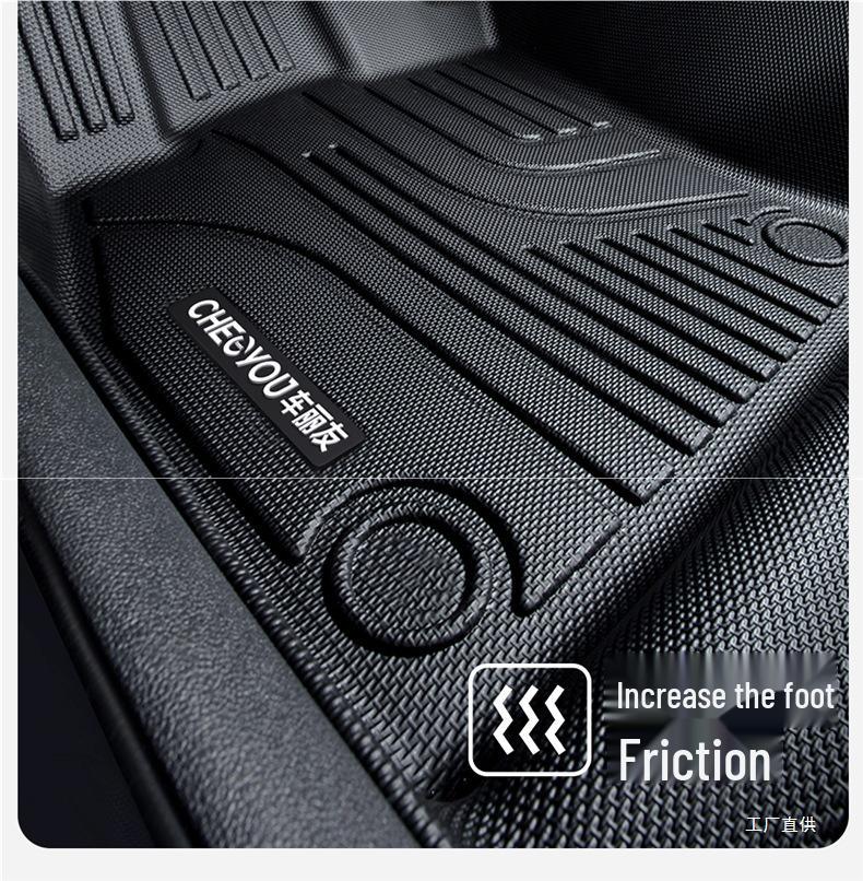 Полностью закрывающие ТПЭ автомобильные коврики для A4L, Magotan, Q5L, Passat, Camry, Accord, A6 и Tiguan L