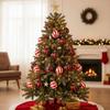 6Pcs Elegant Christmas Ball Ornaments 8cm Xmas Tree Decoration Balls  Home Party Decor