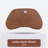 CTCE1 Car Seat Safety Headrest Pad Auto Emblem Neck Pillow For BMW M E46 E90 E60 G30 G32 G01 G02 G05 G06 G07 G26 G16 X3 E92 Sticker