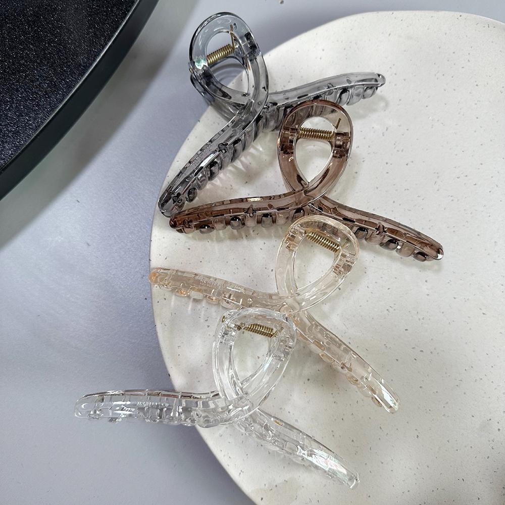 13CM Large Hair Claw Clips Crab Clamps Women Girls Acrylic Transparent Ponytail Hair Barrettes Hairpin Hair Accessories Fashion