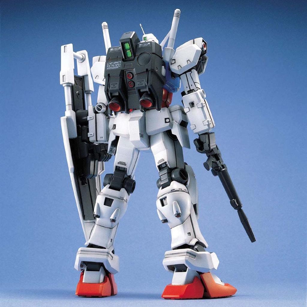 MG Mobile Suit Gundam 0083 STARDUST MEMORY Gundam GP01 Scale Plastic Model RX-78GP01 1/100 Color-coded