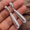 Solid 925 Sterling Silver Women Earring Handmade Jewelry